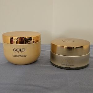 GOLD Elements - Precious Golden Salt Scrub & Body Butter